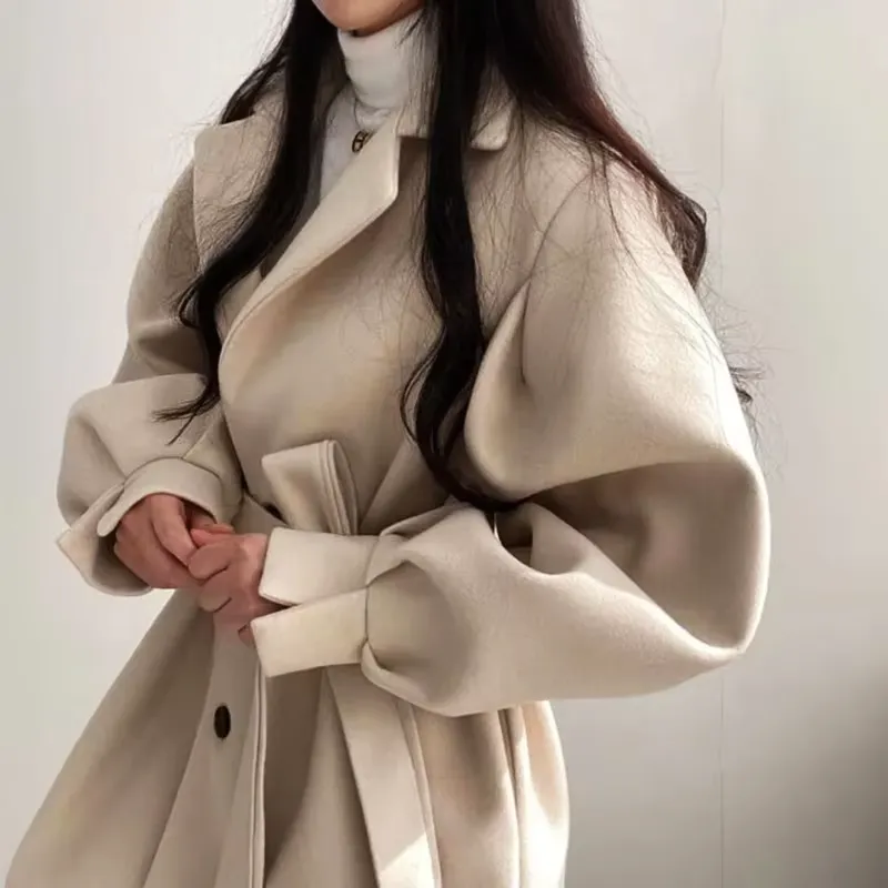 Mauve |  Belted Jacket