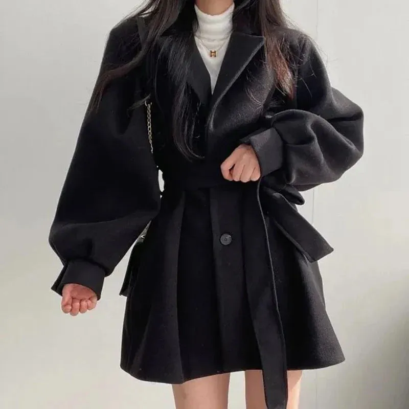 Mauve |  Belted Jacket