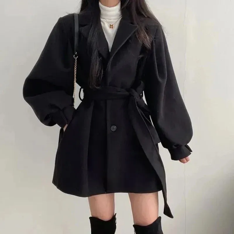 Mauve |  Belted Jacket
