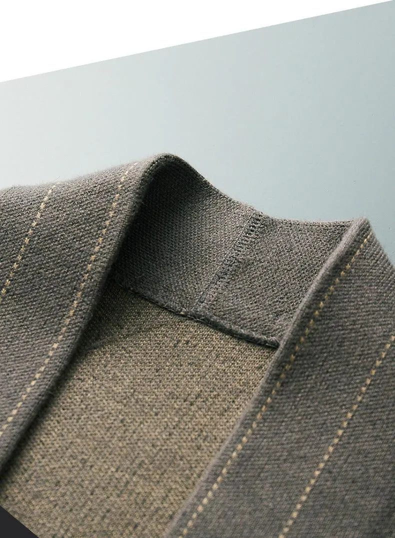Men's New Wool Cardigan Coat