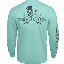 Men's Skull & Poles Long Sleeve T-Shirt