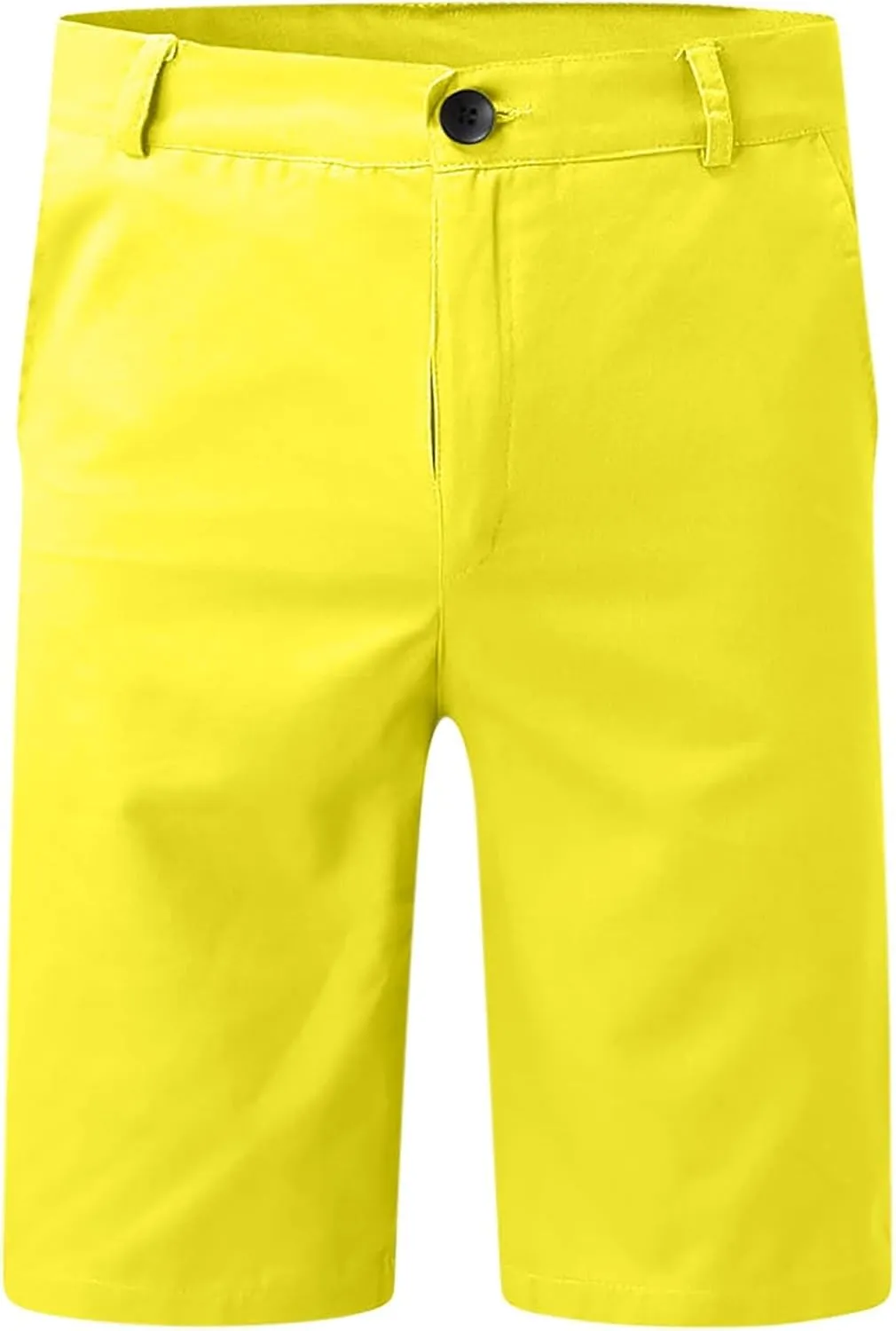 Men's Slim Fit Stretch Shorts Casual Fashion Vacation Beach Shorts Drawstring Elastic Waist Streetwear Short