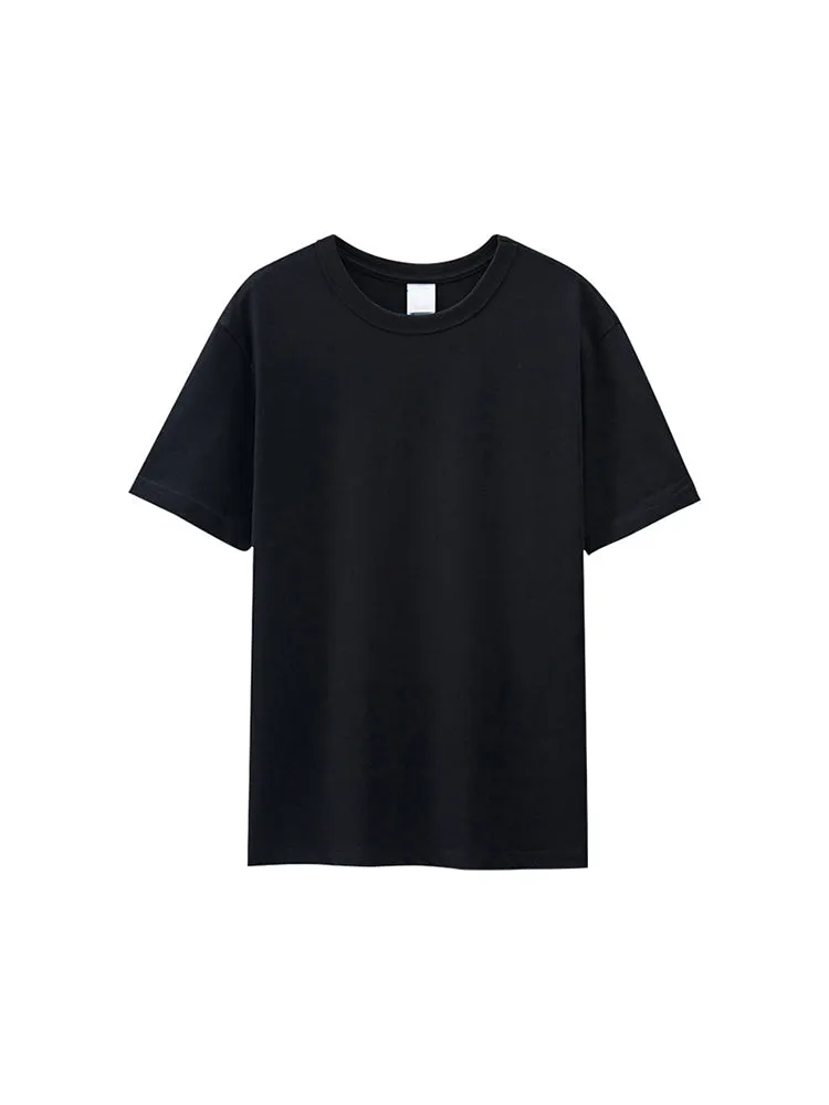 Men'S Vintage Solid Crew Neck T-Shirts
