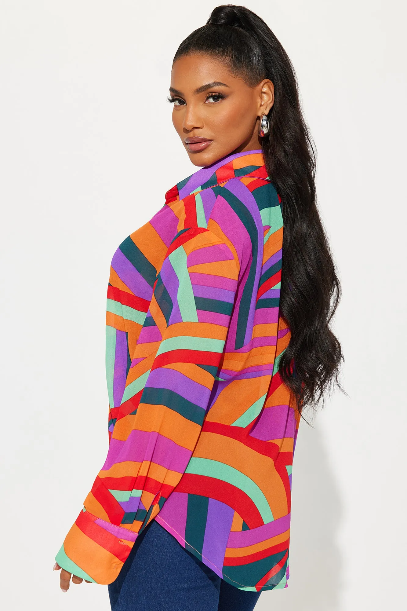 Mind Games Shirt - Multi Color