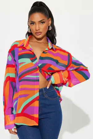 Mind Games Shirt - Multi Color