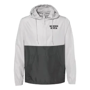 MN160 Unisex Lightweight Quarter-Zip Windbreaker Pullover Jacket