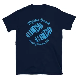 Myrtle Beach Vintage Flip Flops Tee