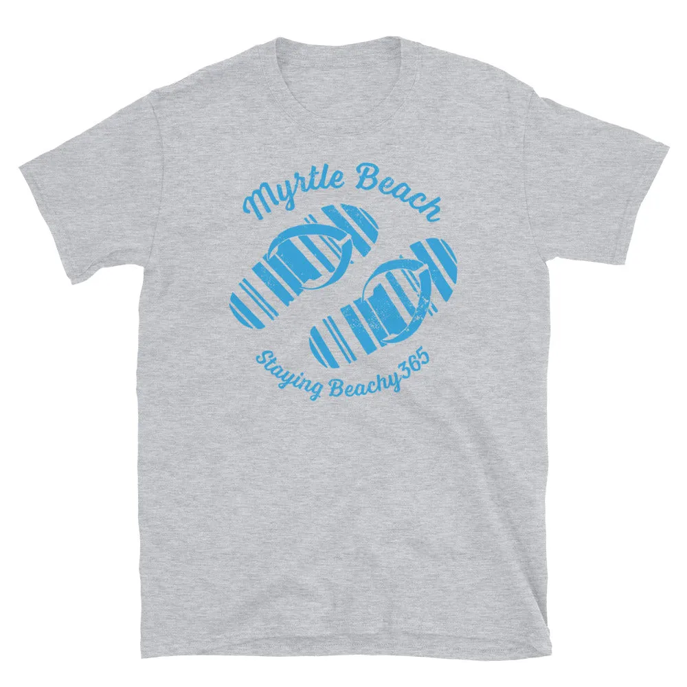 Myrtle Beach Vintage Flip Flops Tee