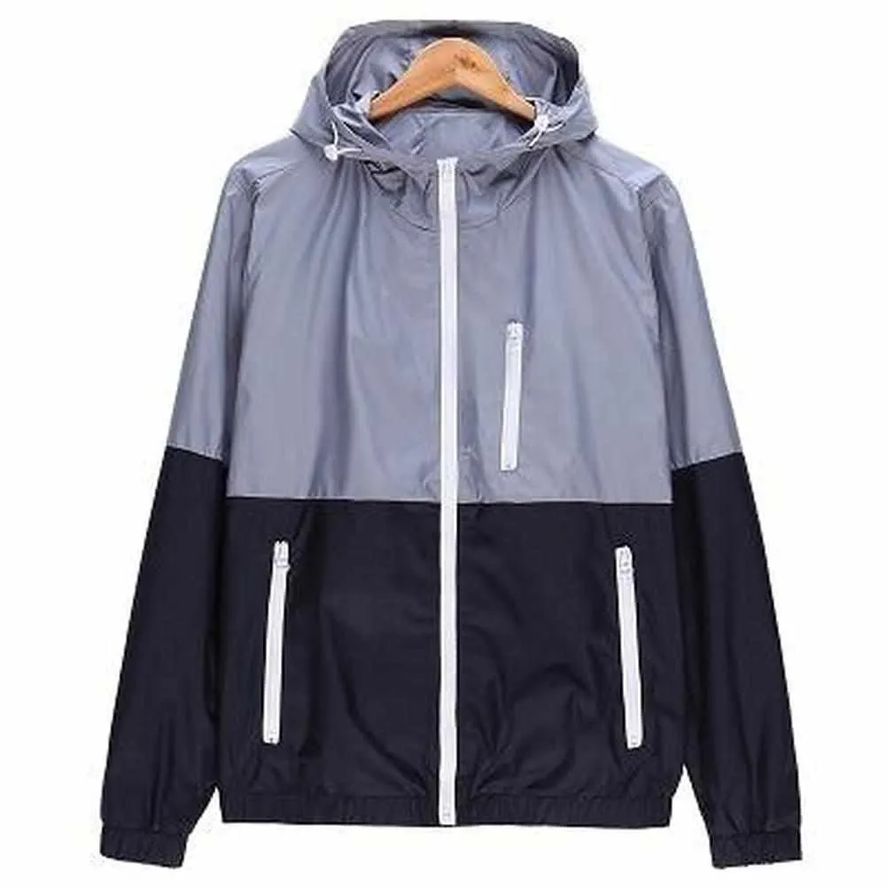 Night Madrid Lightweight Hooded Jacket