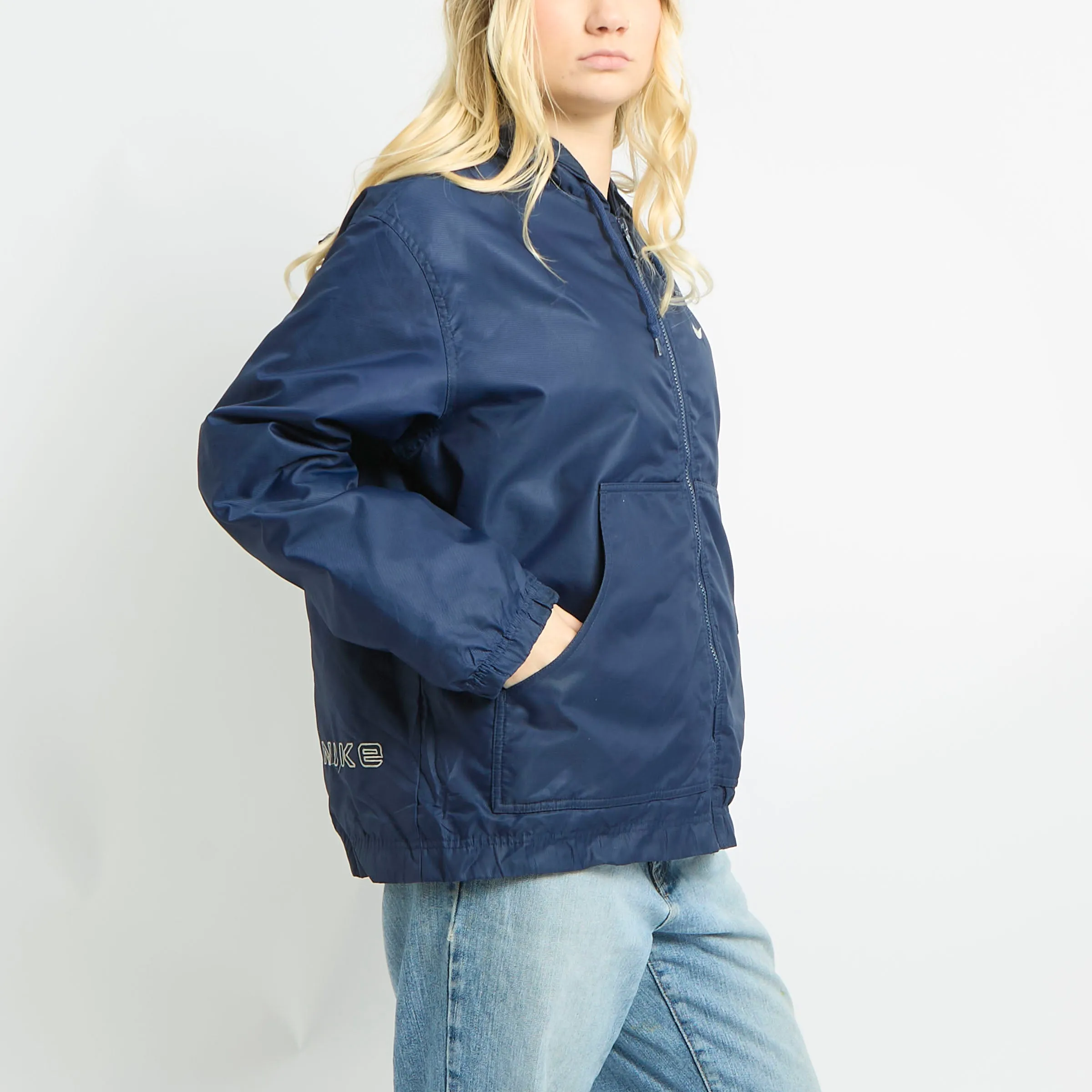 Nike Lightweight Hooded Puffer Coat - M