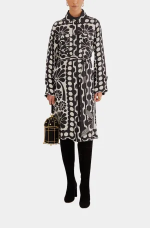 Palermo Black Long Sleeve Chemise