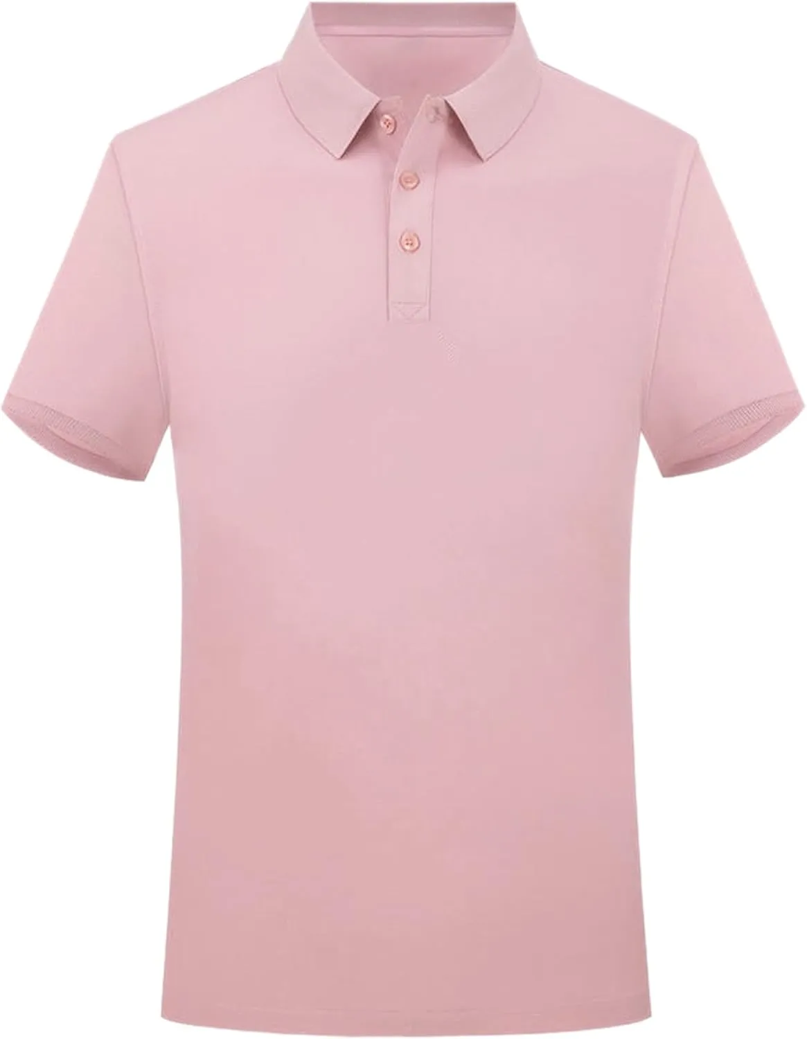 Polo Shirts Short Sleeve Polo Tees Slim Fit Solid Stretch Golf Shirt
