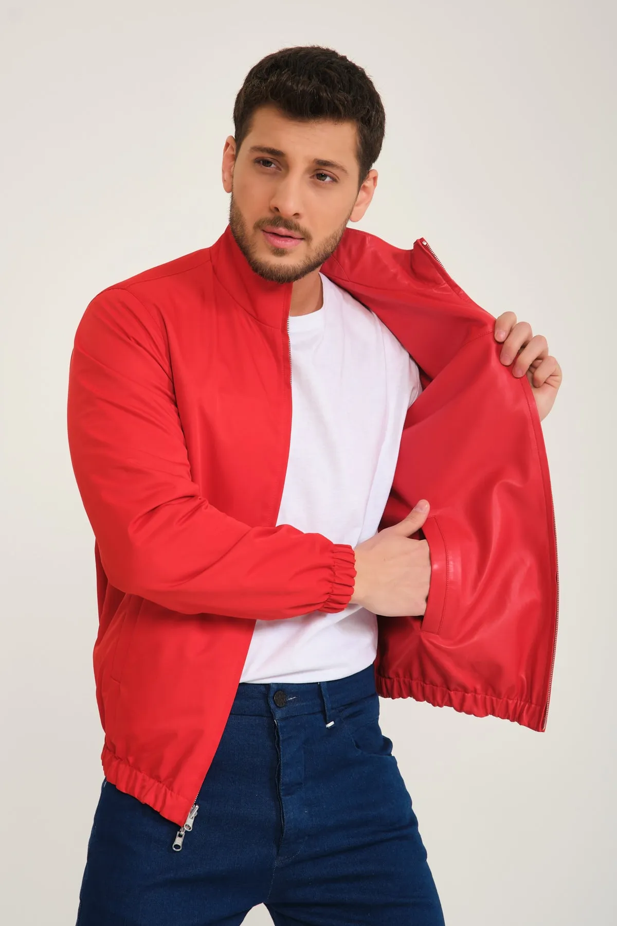 Red Double-face Jacket