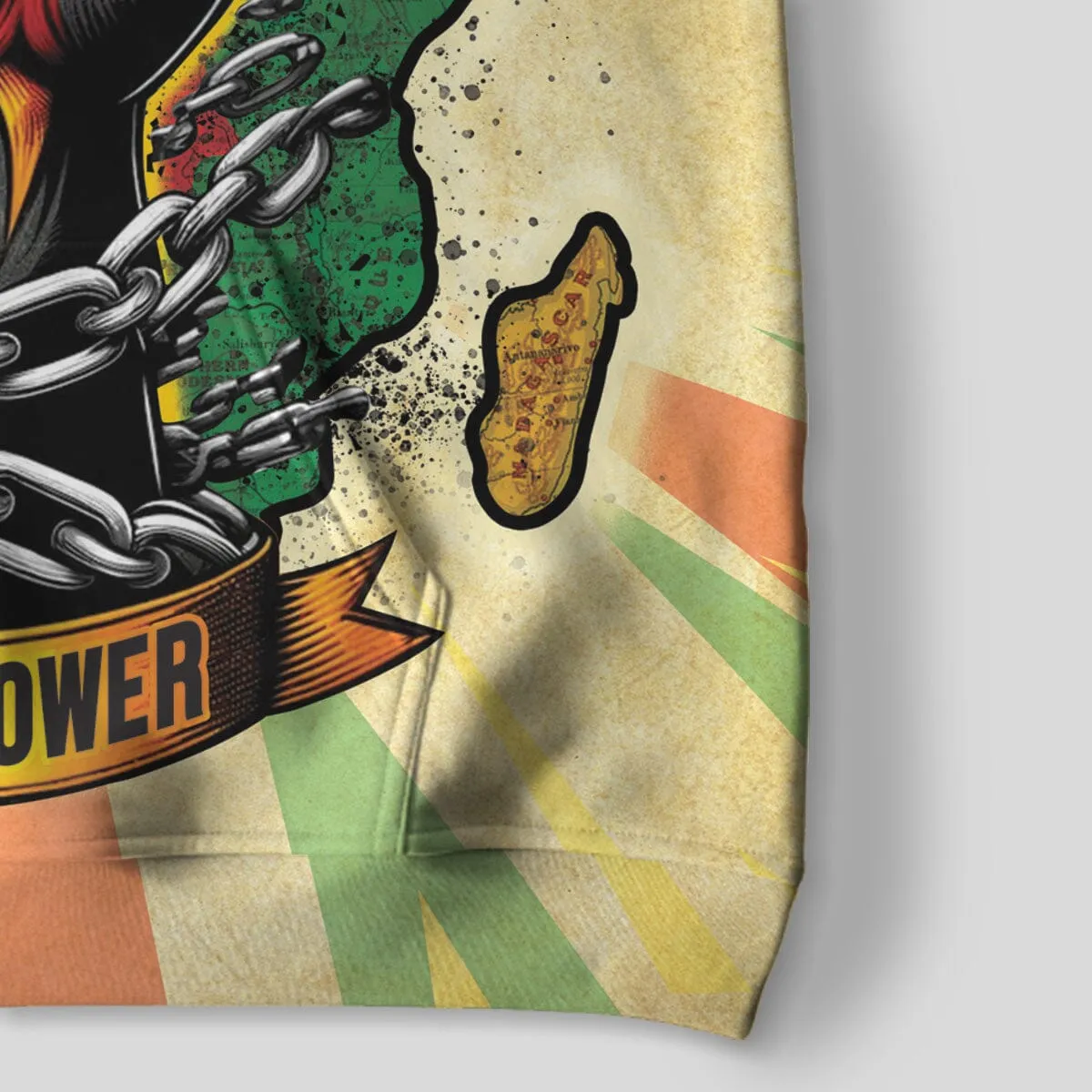 Resilience of Freedom Juneteenth All-over Hoodie