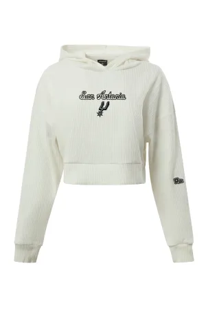 San Antonio Spurs Warm-Up Cropped Hoodie