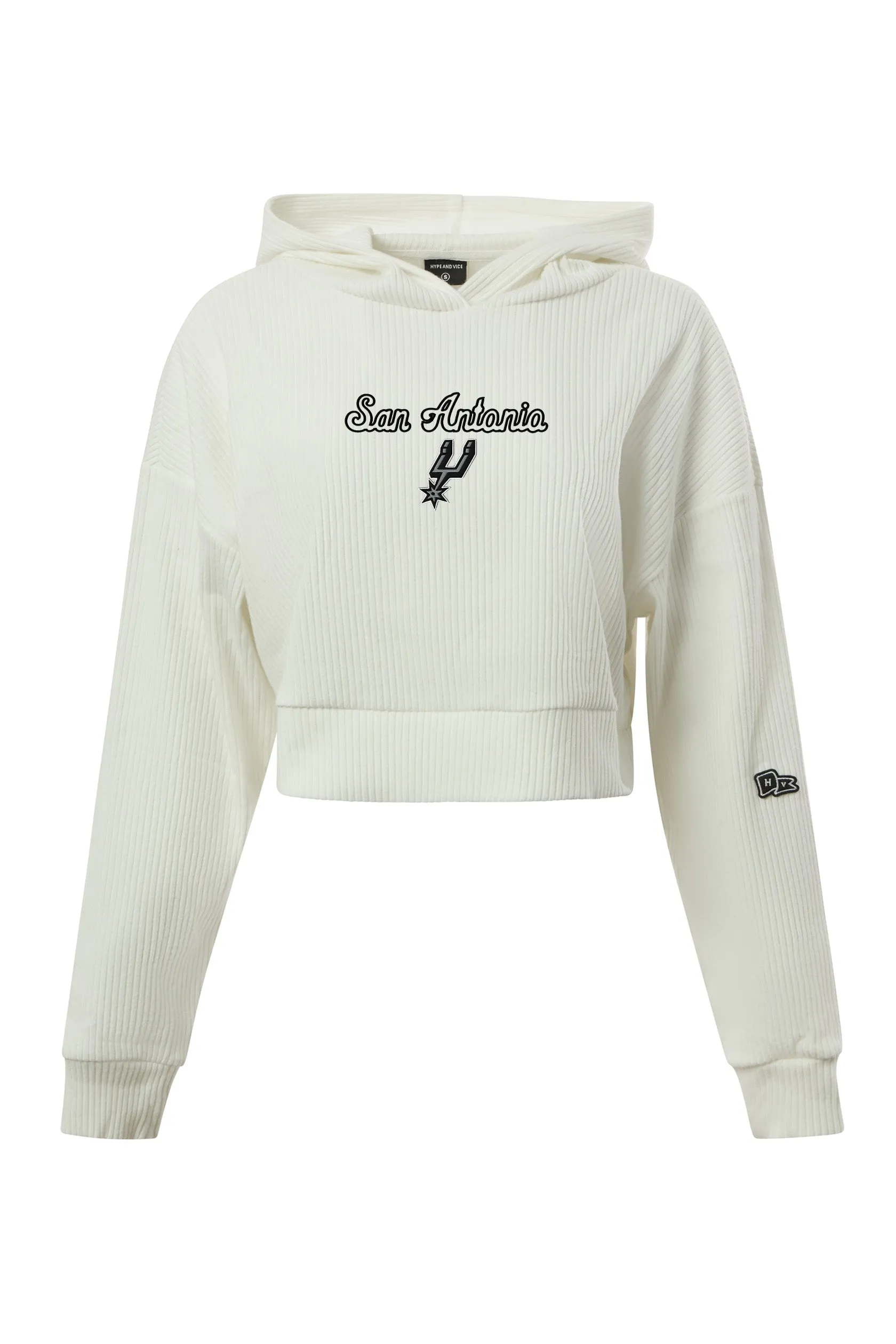 San Antonio Spurs Warm-Up Cropped Hoodie