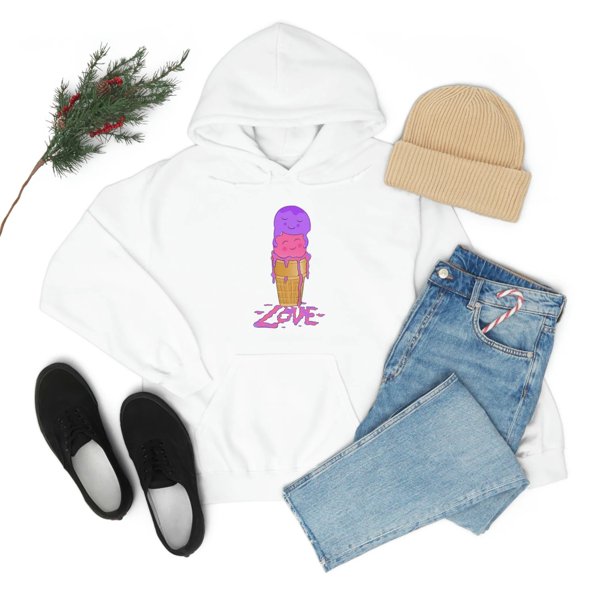 Scoops of Love Unisex Heavy Blend™ Hooded Sweatshirt