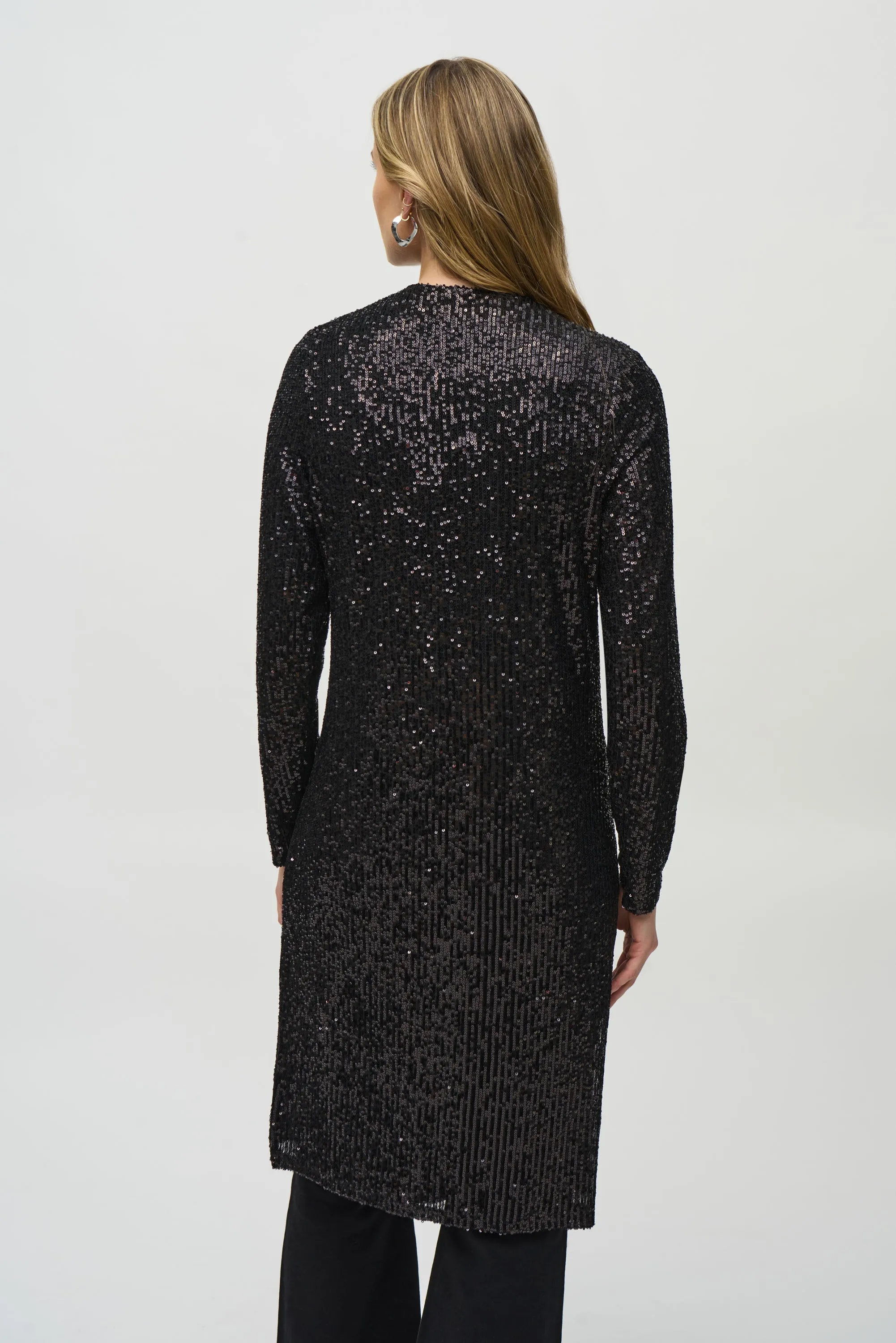 Sequined Knit Cover-Up