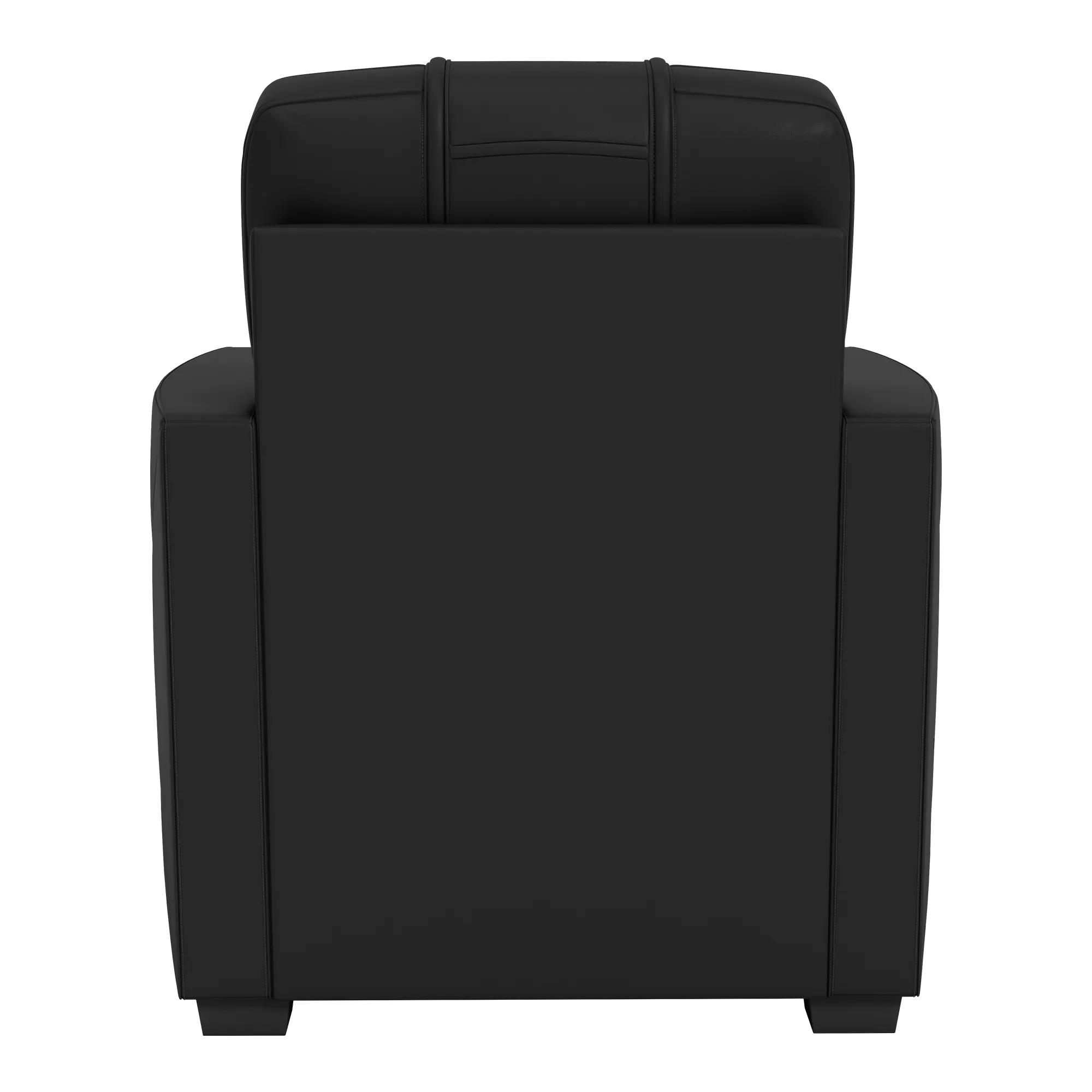 Silver Club Chair with Georgia Tech Yellow Jackets Buzz Logo