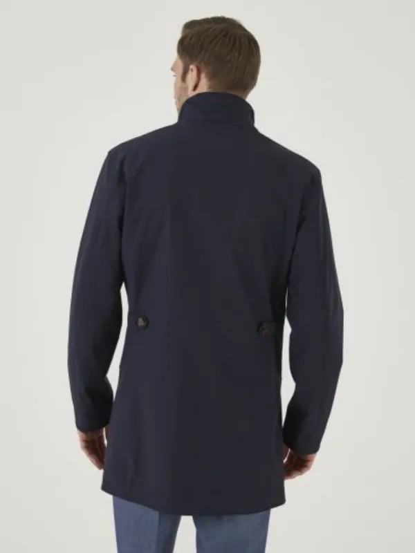 SKOPES NAVY LIGHTWEIGHT RAINCOAT