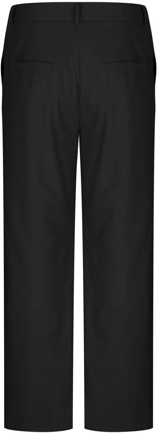 Slim Fit Linen Pants for Men Business Casual Trousers Stretch Comfortable Summer Office Travel Dress Pants