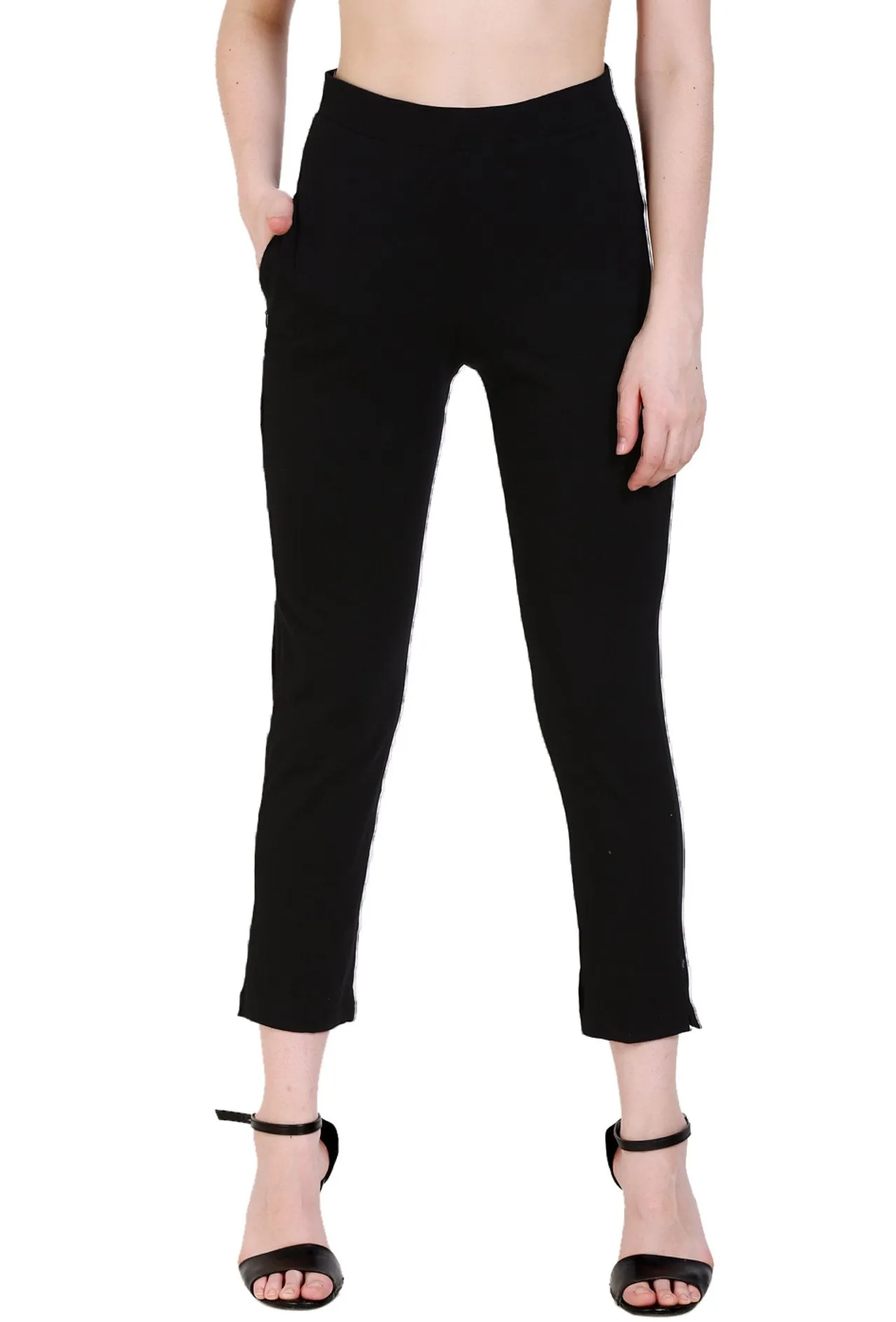 Sona Women's/Girl's International Soft  Cotton Regular Fit Straight Pants/Trouser-Rani