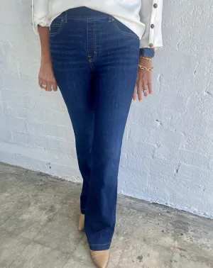 Spanx Denim Flares - Midnight