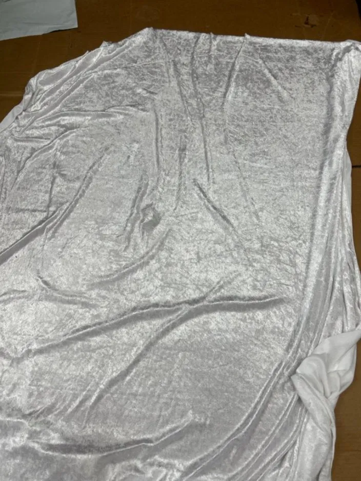 Stretch Panne Velvet Velour Fabric  by the yard