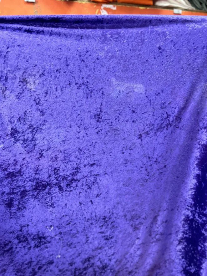 Stretch Panne Velvet Velour Fabric  by the yard