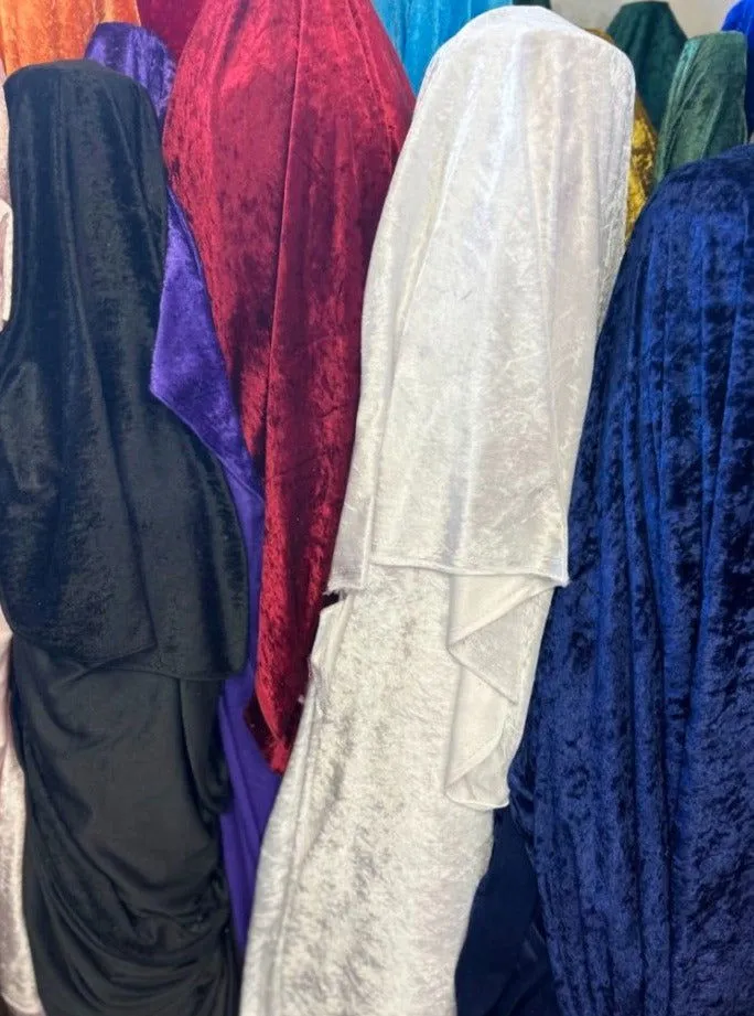 Stretch Panne Velvet Velour Fabric  by the yard