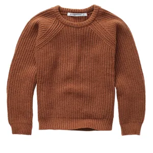 Sweater Knit Burnished Leather
