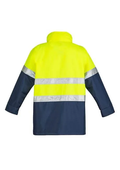 Syzmik Mens Hi Vis Waterproof Lightweight Jacket-(ZJ355) Clearance