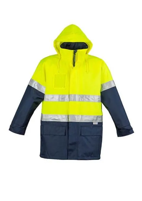 Syzmik Mens Hi Vis Waterproof Lightweight Jacket-(ZJ355) Clearance