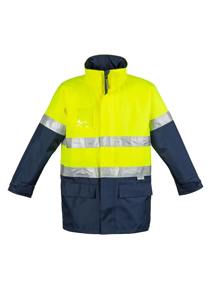 Syzmik Mens Hi Vis Waterproof Lightweight Jacket-(ZJ355) Clearance