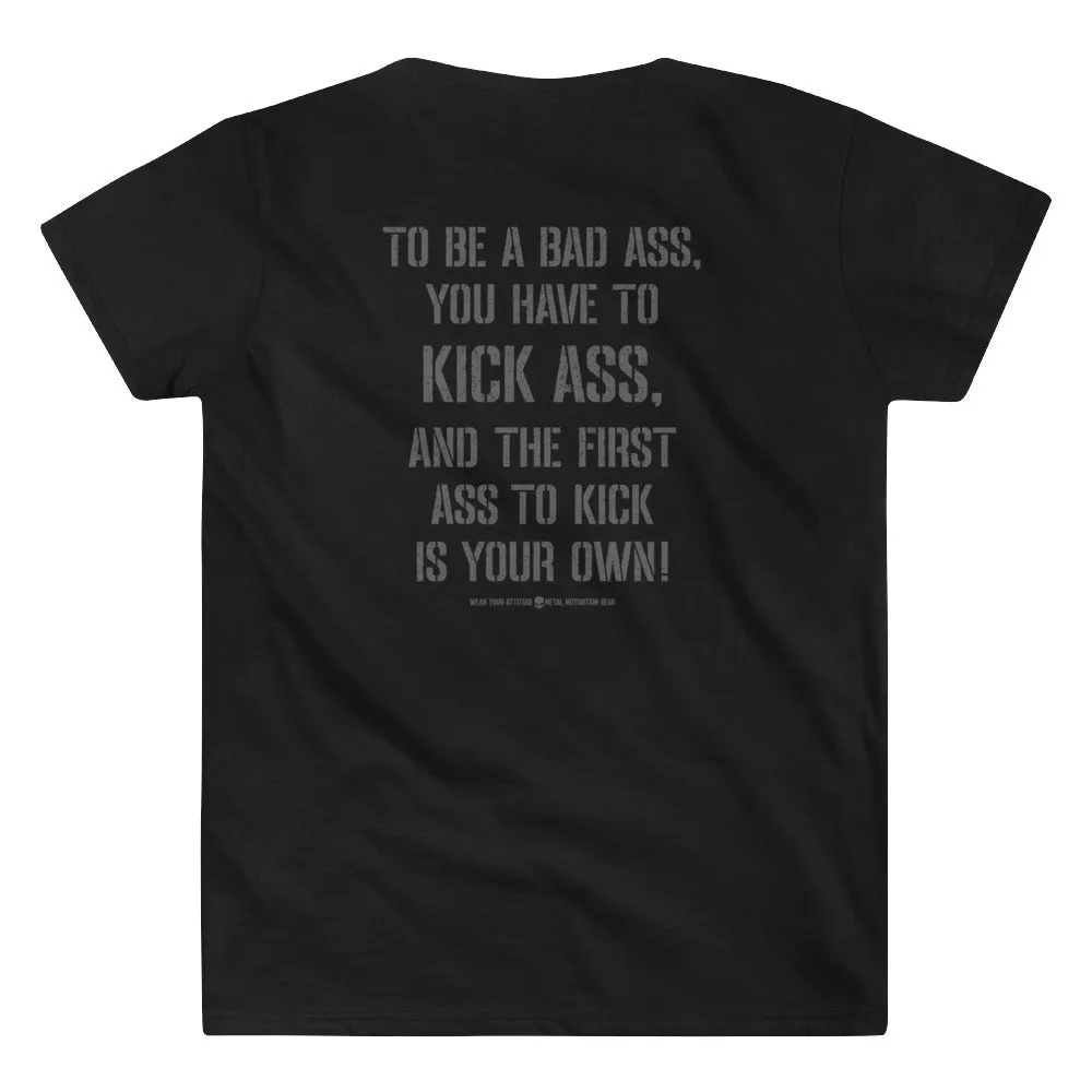 The University of Badassery Women's V-Neck Shirt