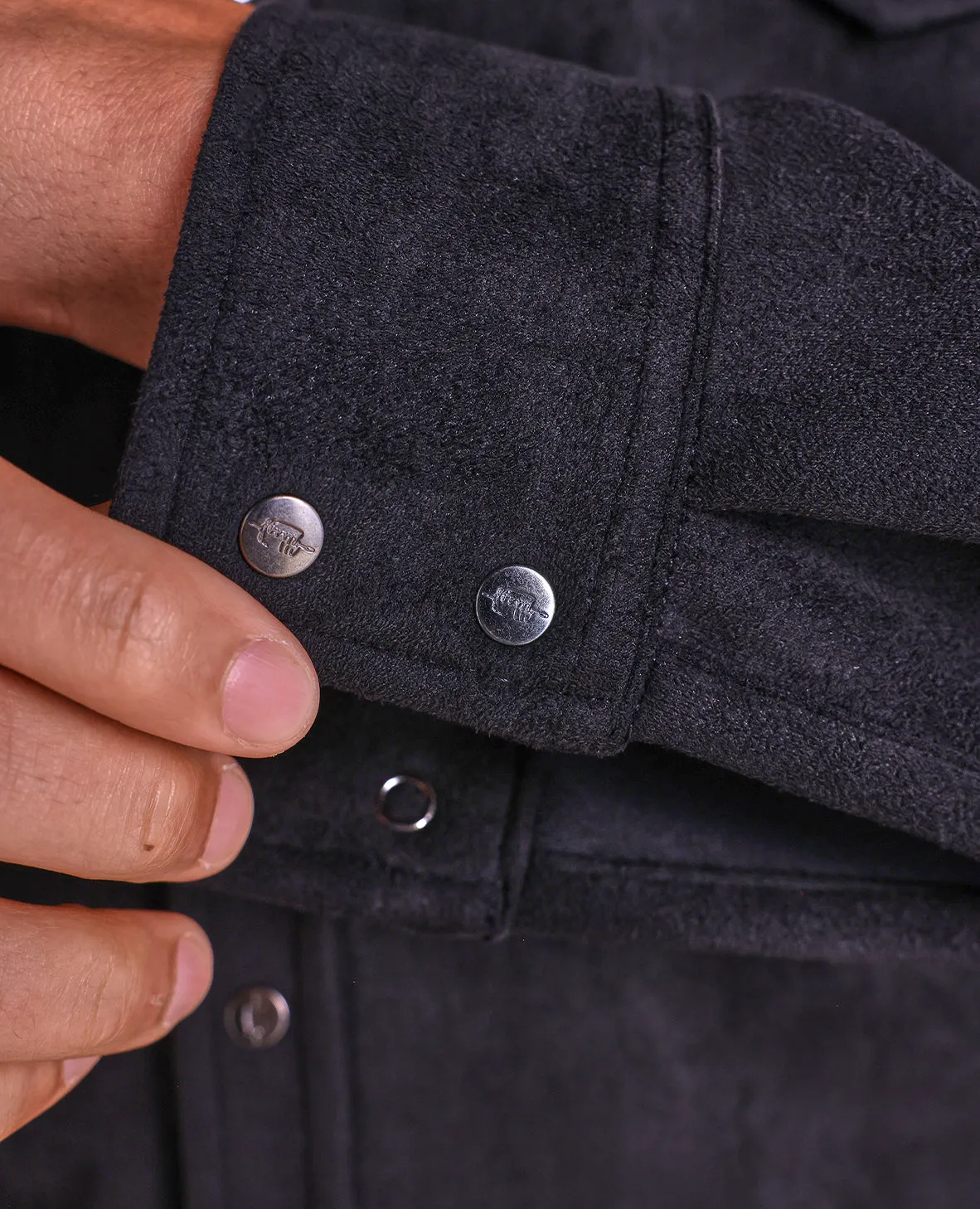 The Wyatt - Microsuede Shirt Jacket