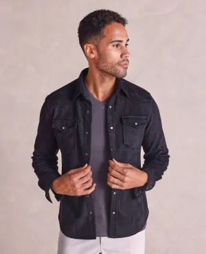 The Wyatt - Microsuede Shirt Jacket