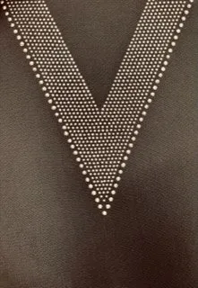 Top Tank V Print Bling SALE 50% OFF