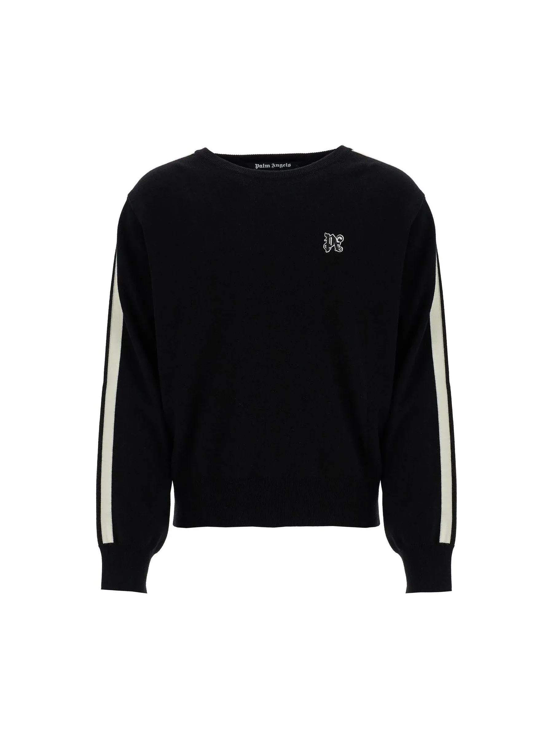 Track Band Merino Wool Sweater