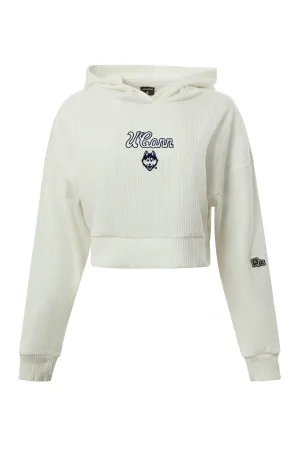 UConn Warm-Up Cropped Hoodie