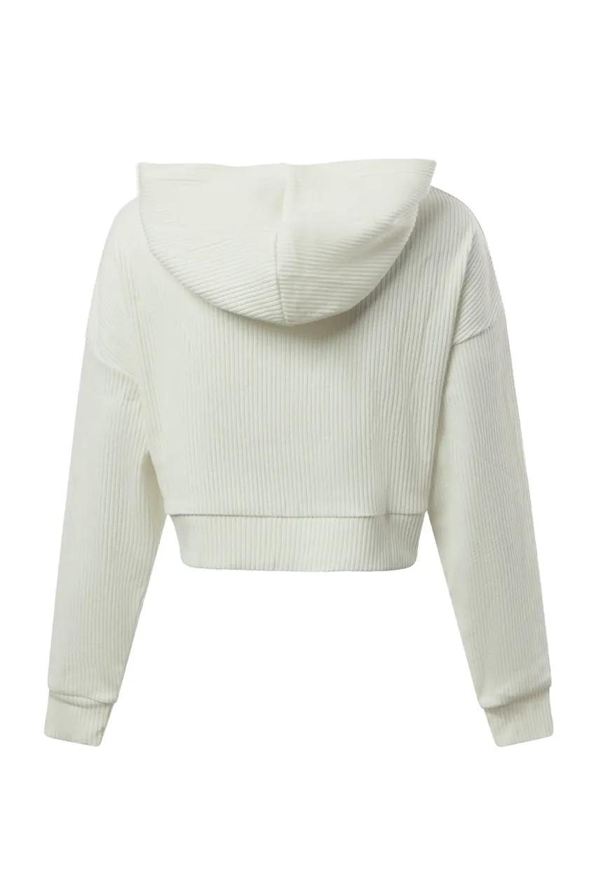 University of Massachusetts Warm-Up Cropped Hoodie