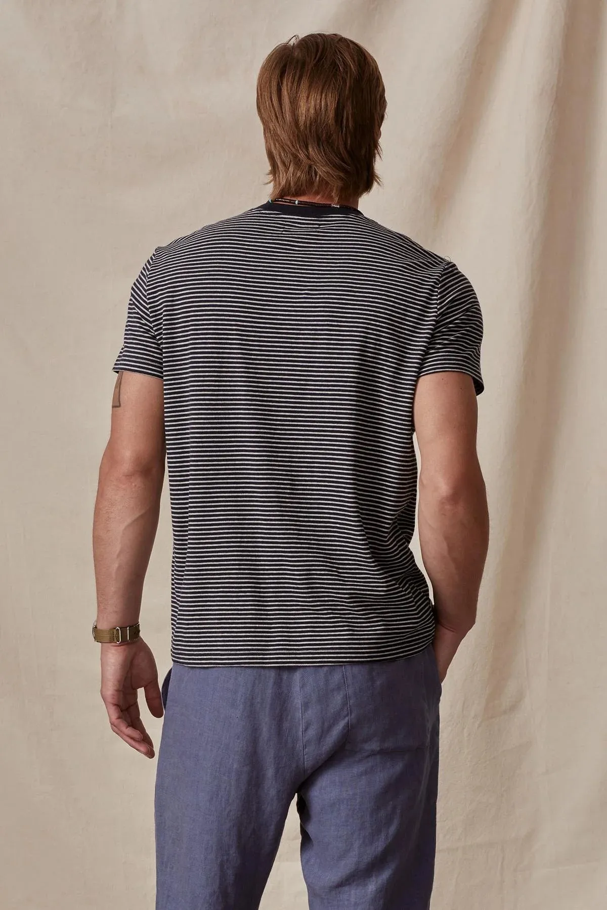 Velvet Chazz Tee in Navy
