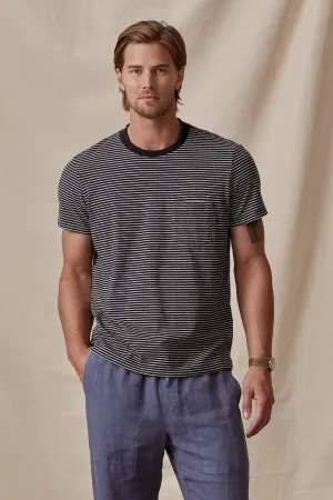 Velvet Chazz Tee in Navy