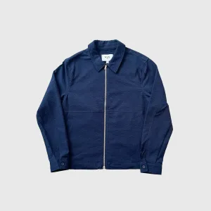 Wax Eldon Seersucker Jacket - Navy