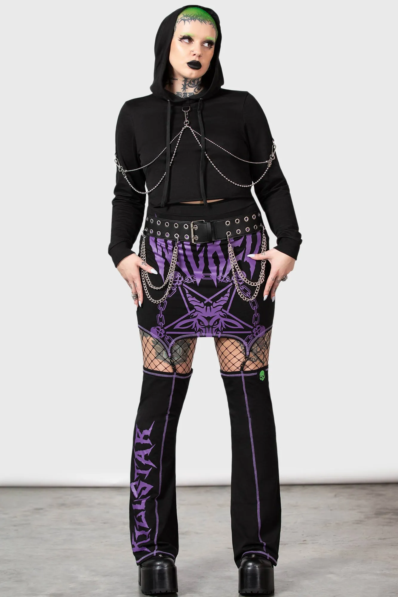 Wicked Crew Crop Hoodie