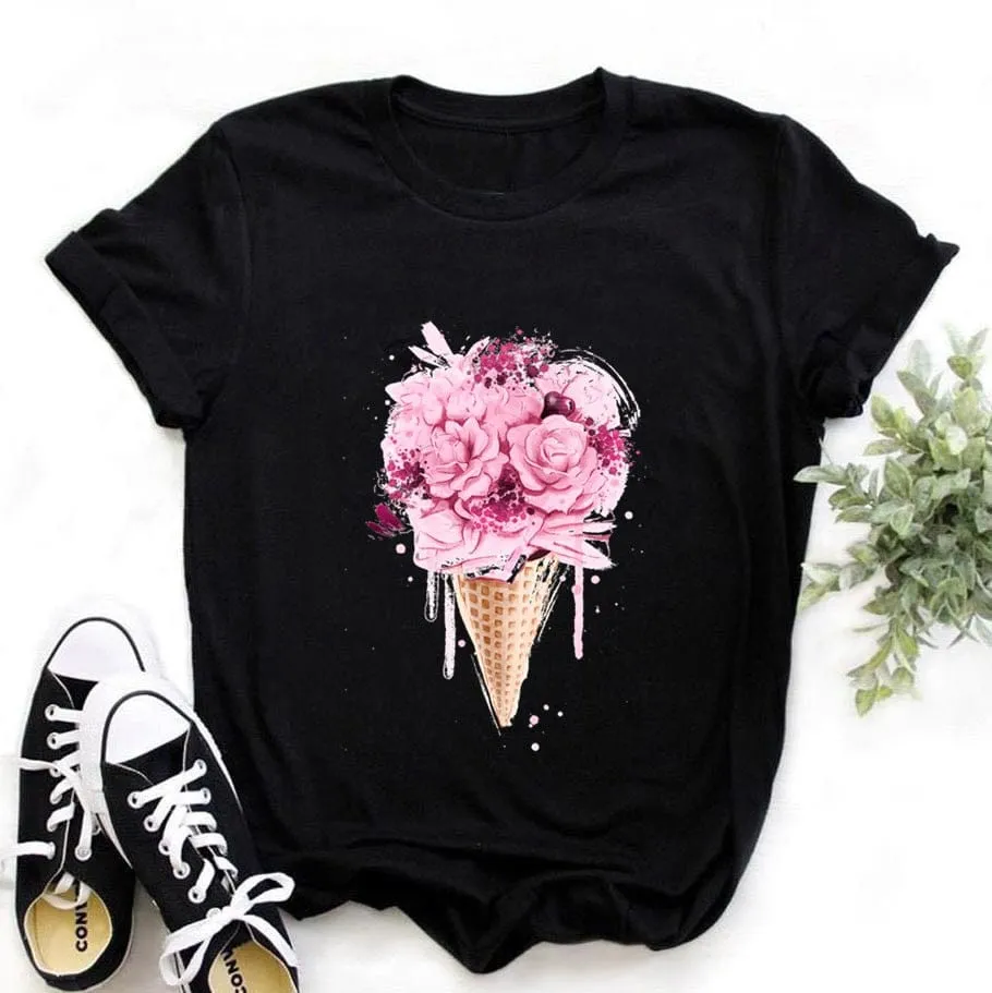 Women Plus Size Tops Summer Tops Graphic Tees For Women