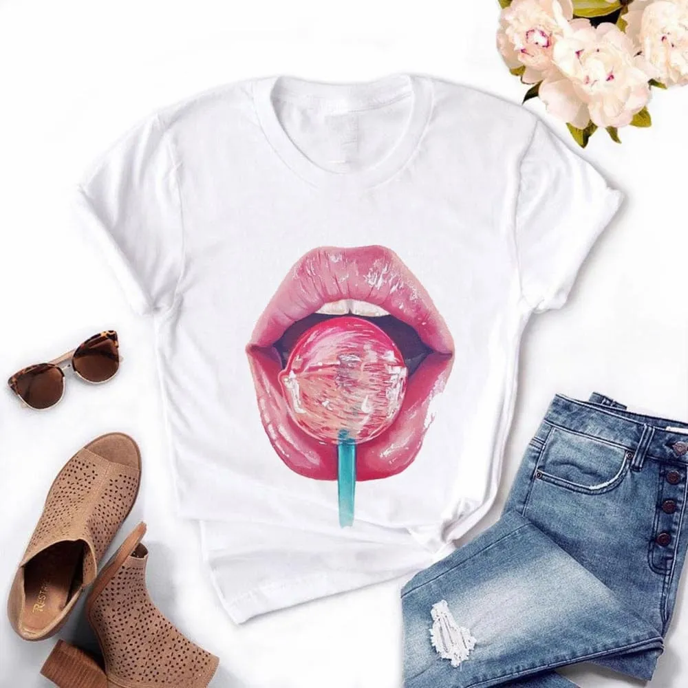 Women Plus Size Tops Summer Tops Graphic Tees For Women