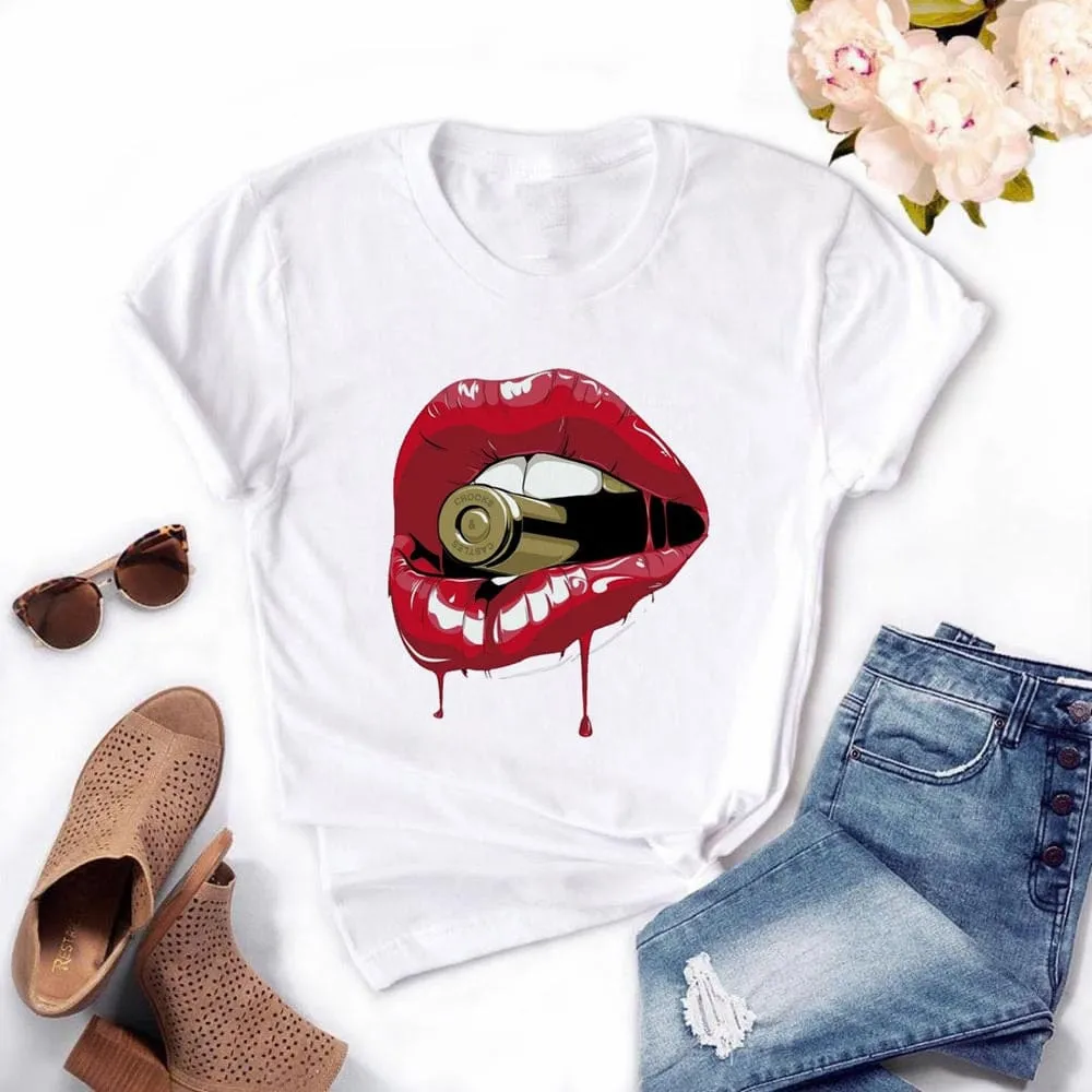 Women Plus Size Tops Summer Tops Graphic Tees For Women