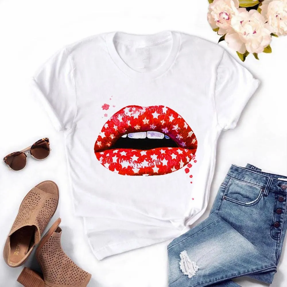 Women Plus Size Tops Summer Tops Graphic Tees For Women