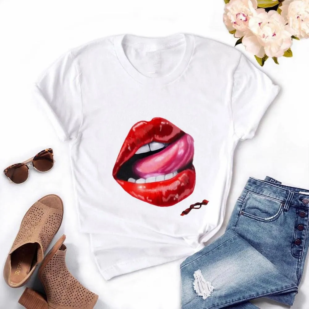 Women Plus Size Tops Summer Tops Graphic Tees For Women
